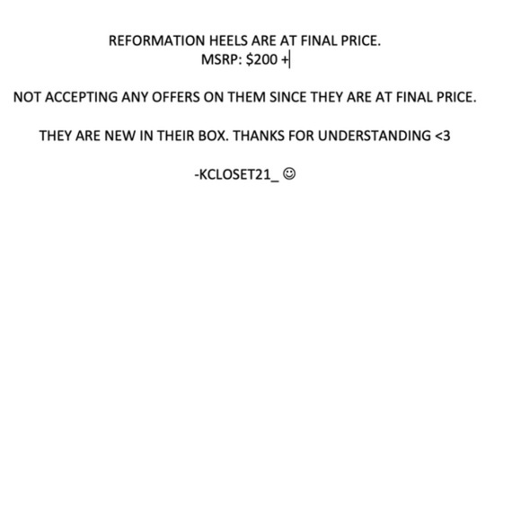 REFORMATION Mallory Sandal Blue - Picture 3 of 8